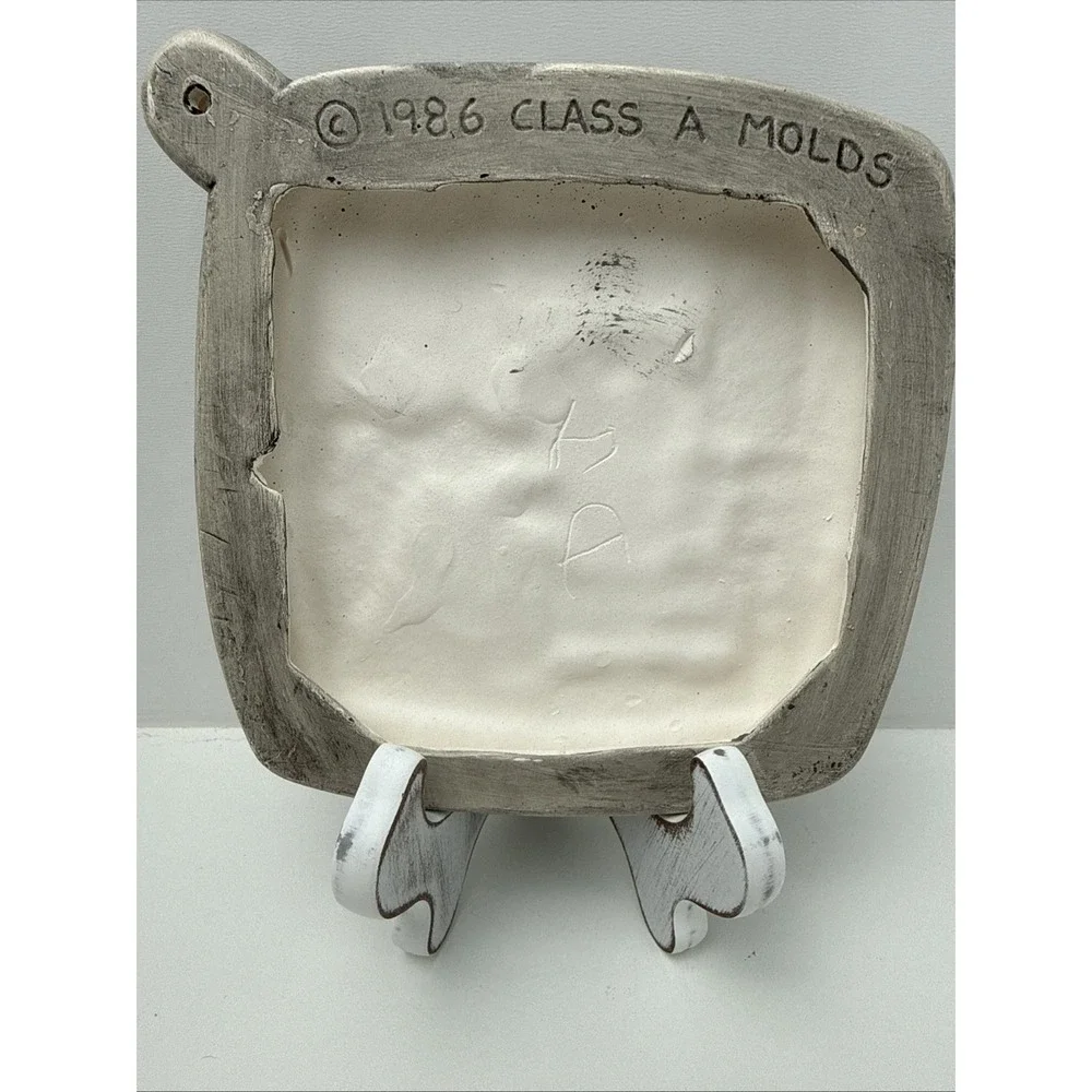 Vintage Trivet Ceramic Tile Hot Pot Holder 